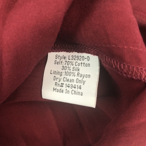 Johnny Was Malaga Midi Lace Dress xs Embroidered Cotton Silk Cottagecore NEW - Picture 12 of 12